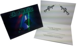 Lasertag Gutschein